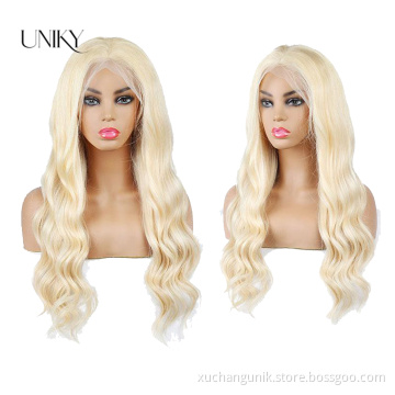 Uniky full HD 613 blonde full lace wig 50 40 30 inch,Mink brazilian human hair wigs,virgin perruque lace front wig human hair